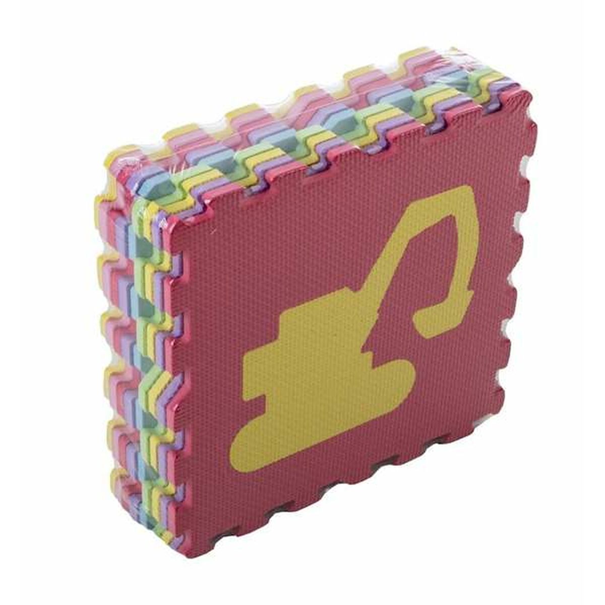 Puslespillteppe Polyester 30 x 30 x 1 cm Transporter 9 Deler